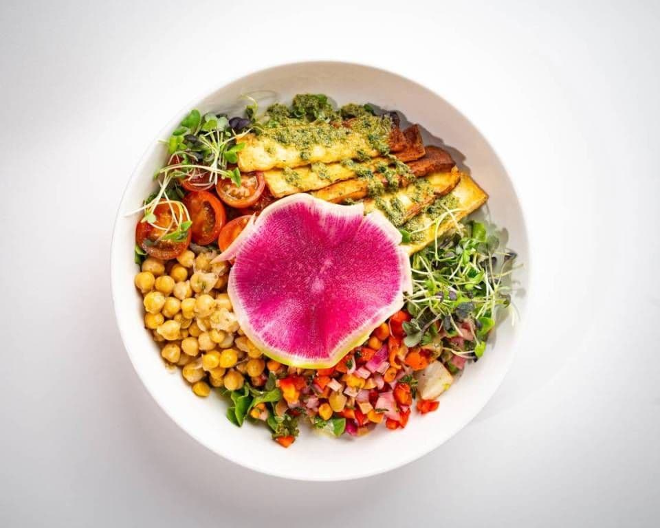 Pumpkin Seed Pesto Bowl