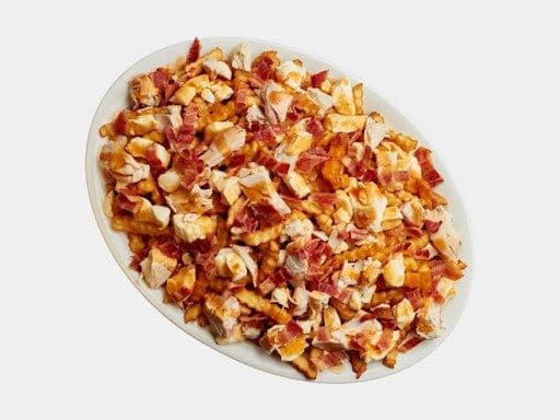 Méga viande blanche / White Meat Chicken and Bacon Poutine - Mega