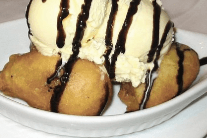 94. Fried Banana with Vanilla Ice Cream