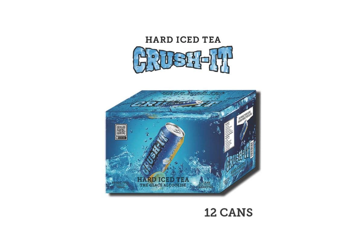 Crush-IT Hard Iced Tea (12 Cans) (1 x 12x355ML)