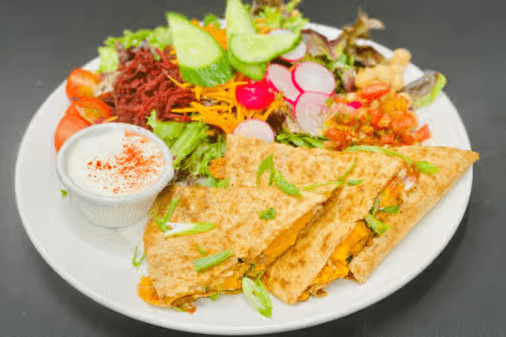 Yam and Pepita Quesadilla (Lunch and Dinner)
