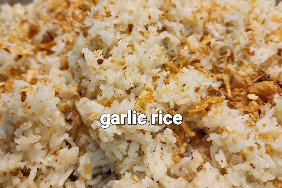 Garlic fried rice
