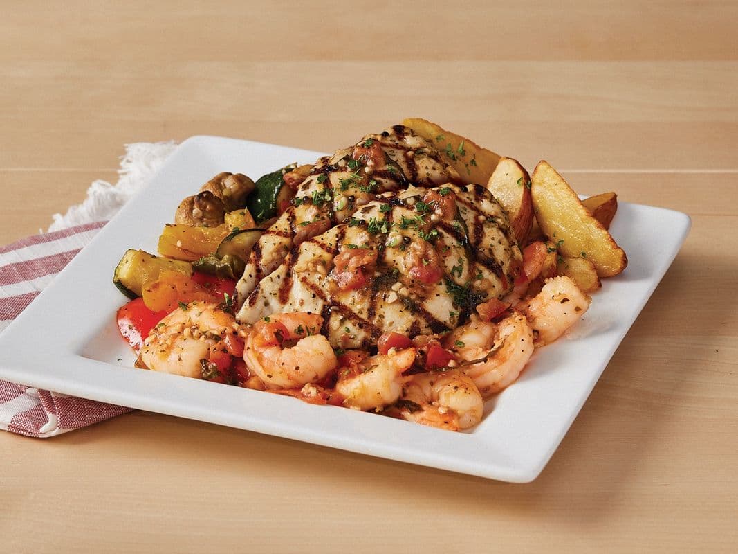 Chicken & Shrimp Scampi