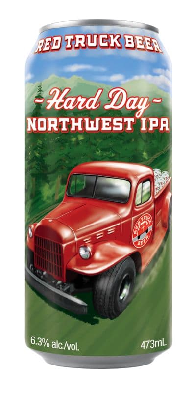 Hard Day Northwest IPA Tall (Can, 6.3%, and 473 ml Cans) (1 x 473ml)
