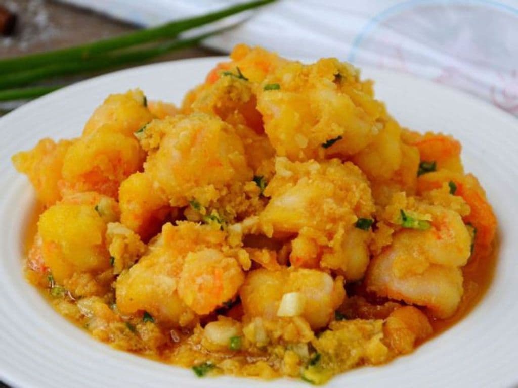 54.Crispy Prawn&Salted Egg Yolk金沙虾球