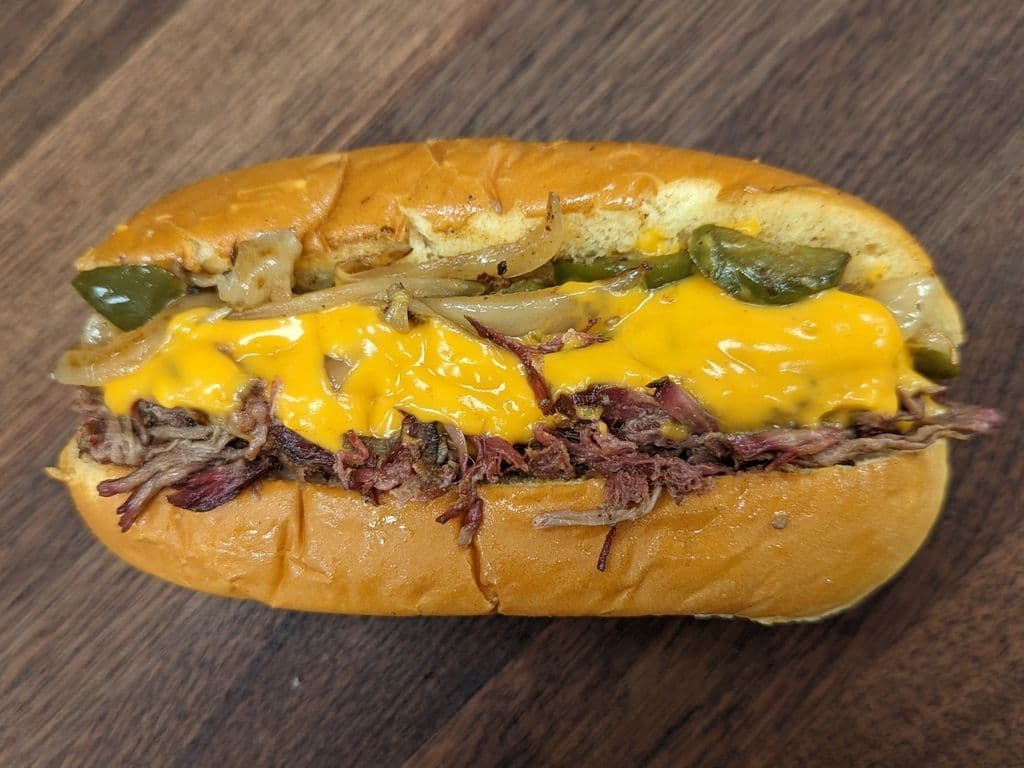 Mini Philly Cheese Steak Sando