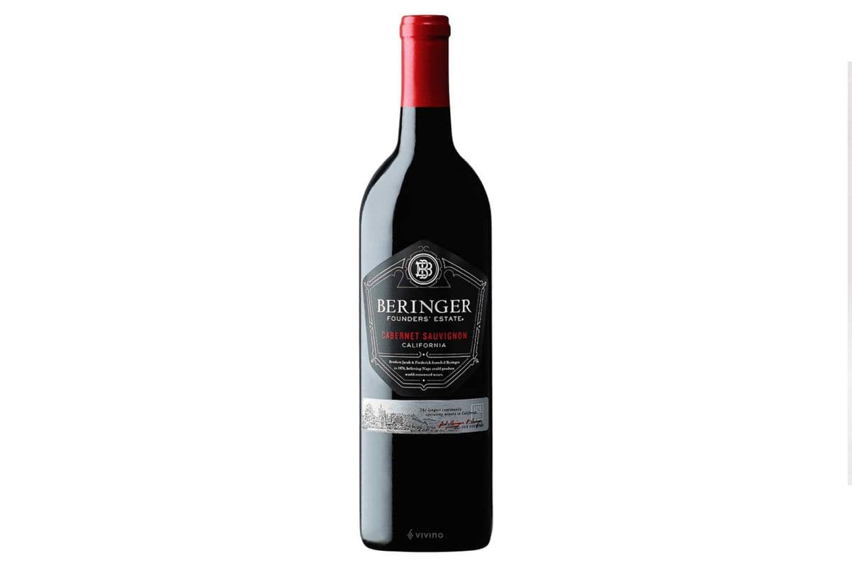 Beringer Founders Estate Cabernet Sauvignon (750ml) (U.S.A) (1 x 750ml)