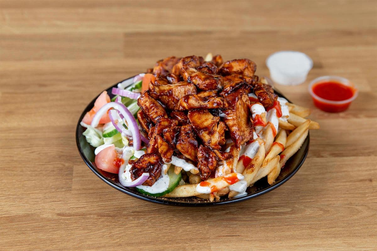 BOGO - BBQ Chicken Over Fries