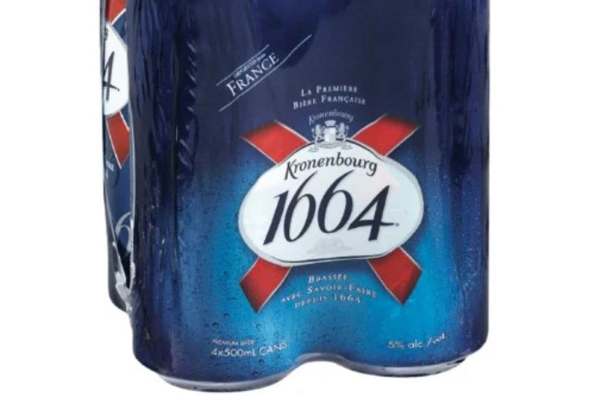 Kronenbourg 1664 Lager (4 x 500 ml Cans)