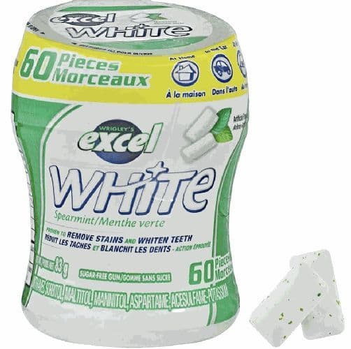 Excel White Spearmint 60pc
