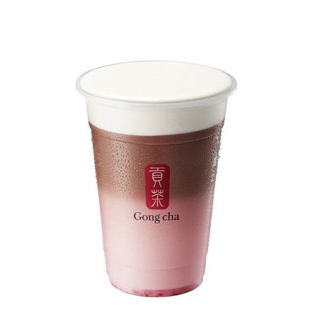 Strawberry Chocolate Milk Tea