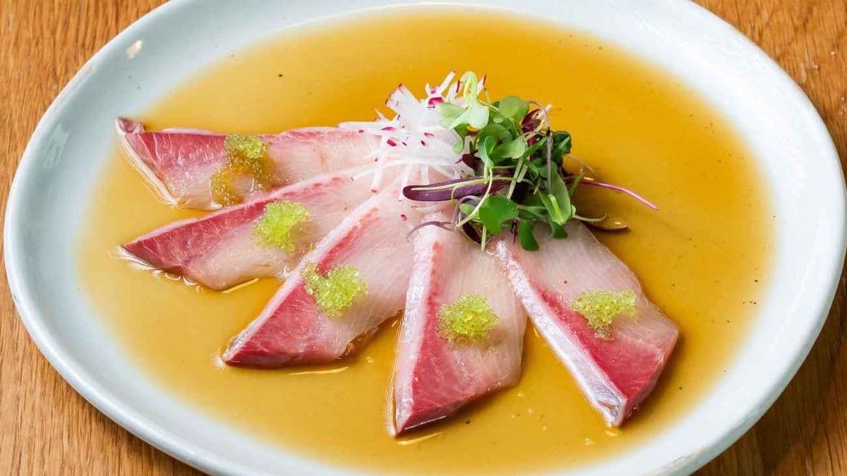 Hamachi Carpaccio