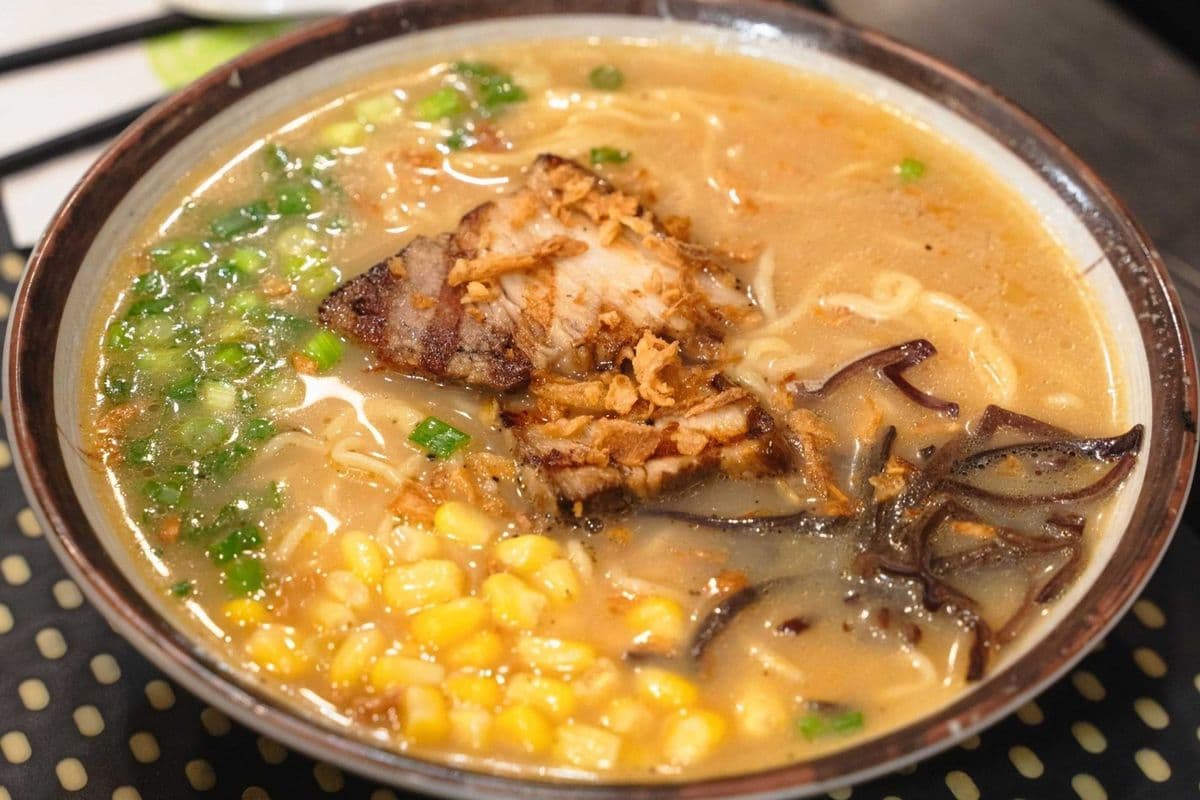 Tonkotsu Pork Bone Soup Ramen