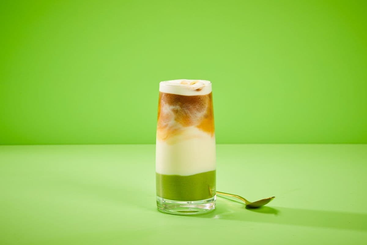 Pistachio Iced Spanish Latte