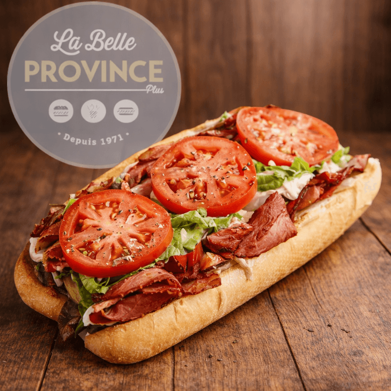 Sous-marin classique avec viande fumée / Classic Sub with Smoked Meat