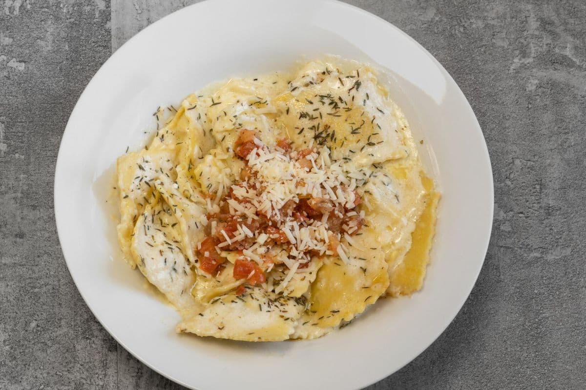 4 Cheese and Bruschetta Ravioli