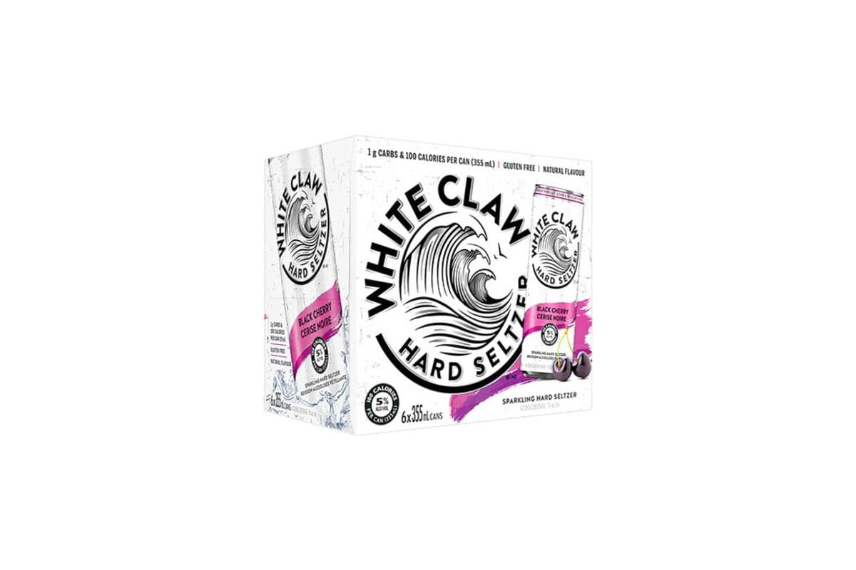 White Claw Black Cherry (6 Cans) (6 x 355ml)