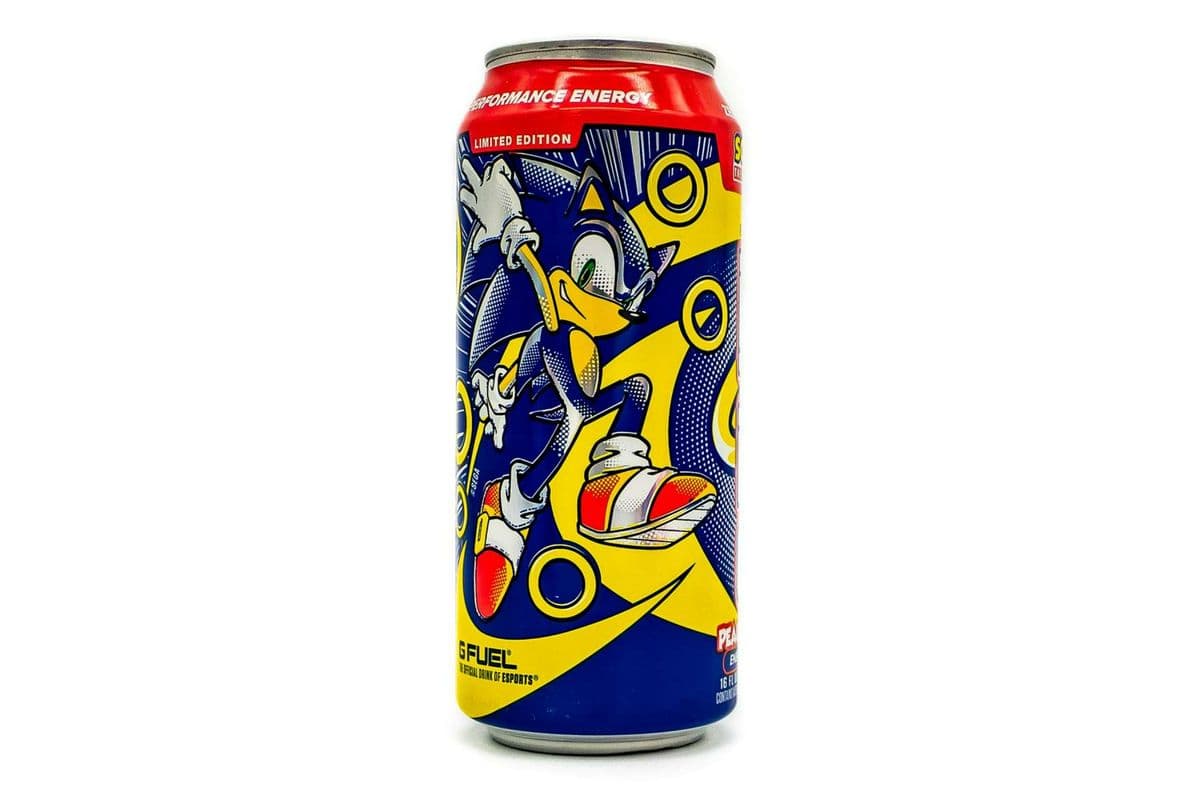 G Fuel Energy Sonic the Hedgehog