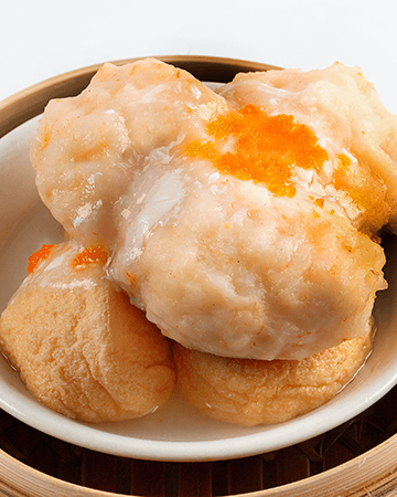 1. Egg Tofu Wraps with Shrimp Paste 1. 百花釀玉子豆腐