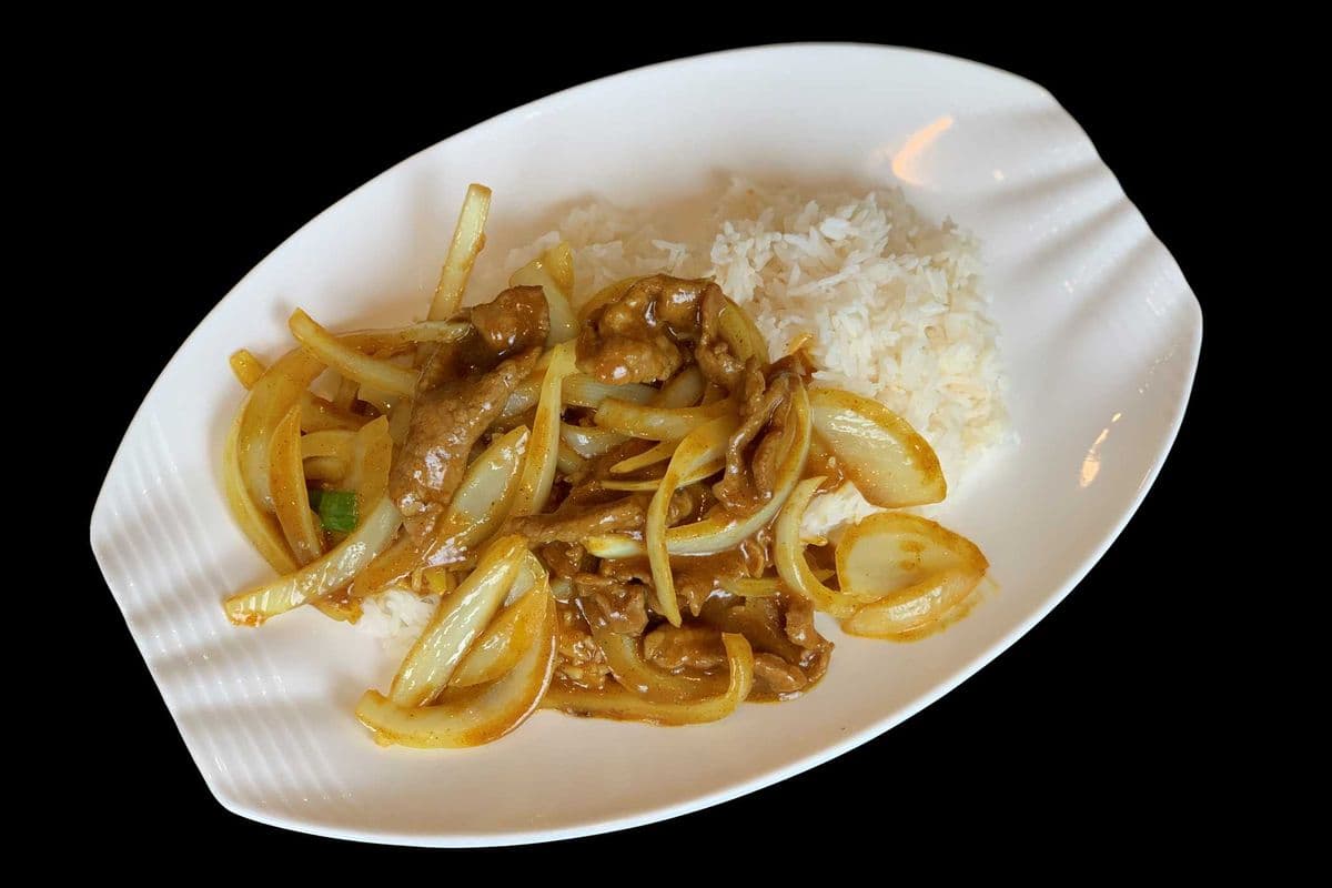 81. Fried Beef with Curry
