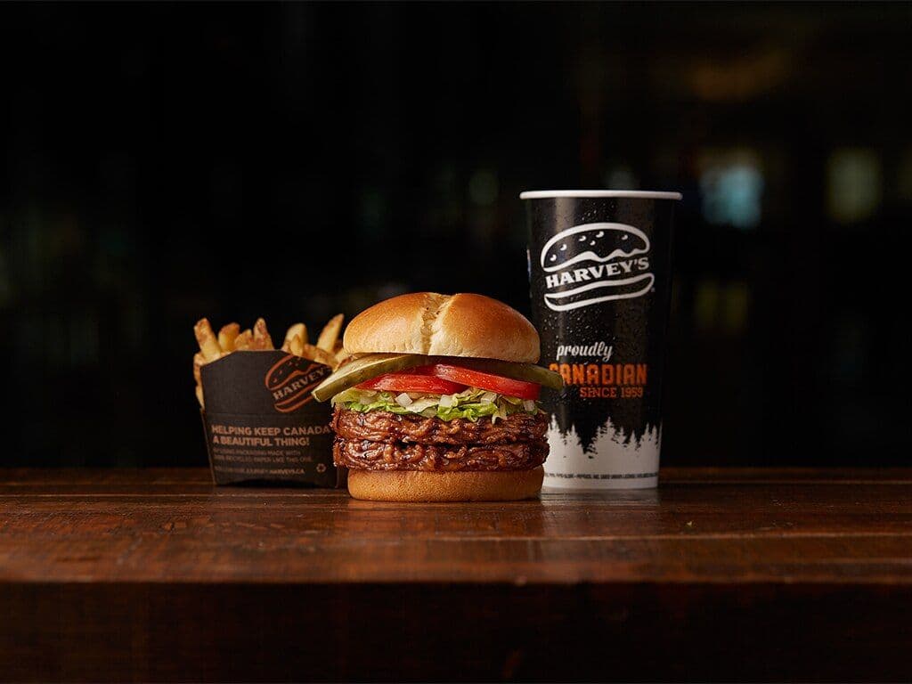 Double Angus Burger Combo