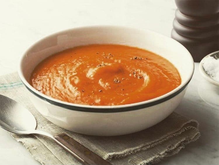 Tomato Roast Pepper Vegan Soup