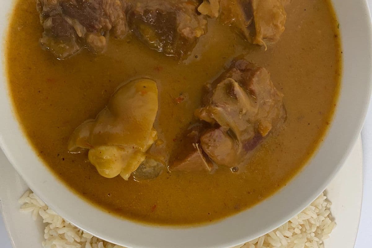 Peanut Butter Soup and Rice