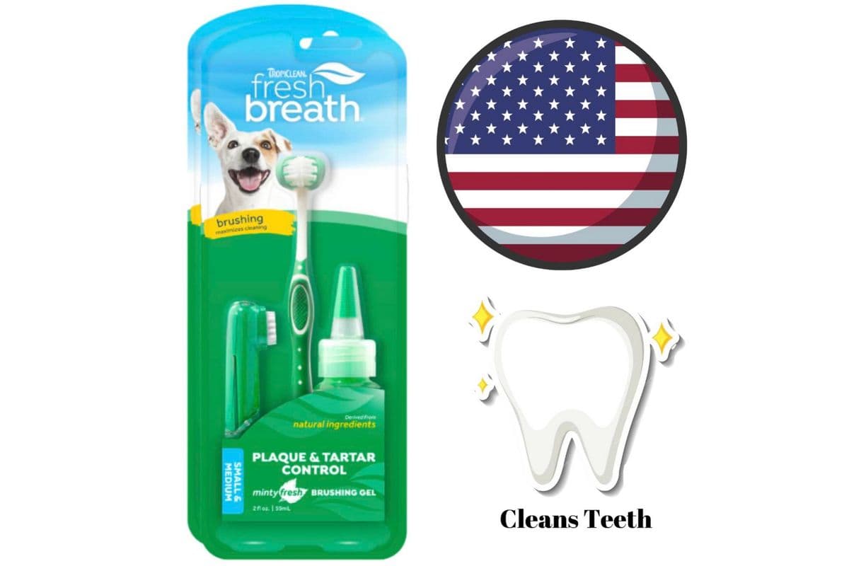 TropiClean - Fresh Breath Oral Care Kit For Small Dogs (2 oz)