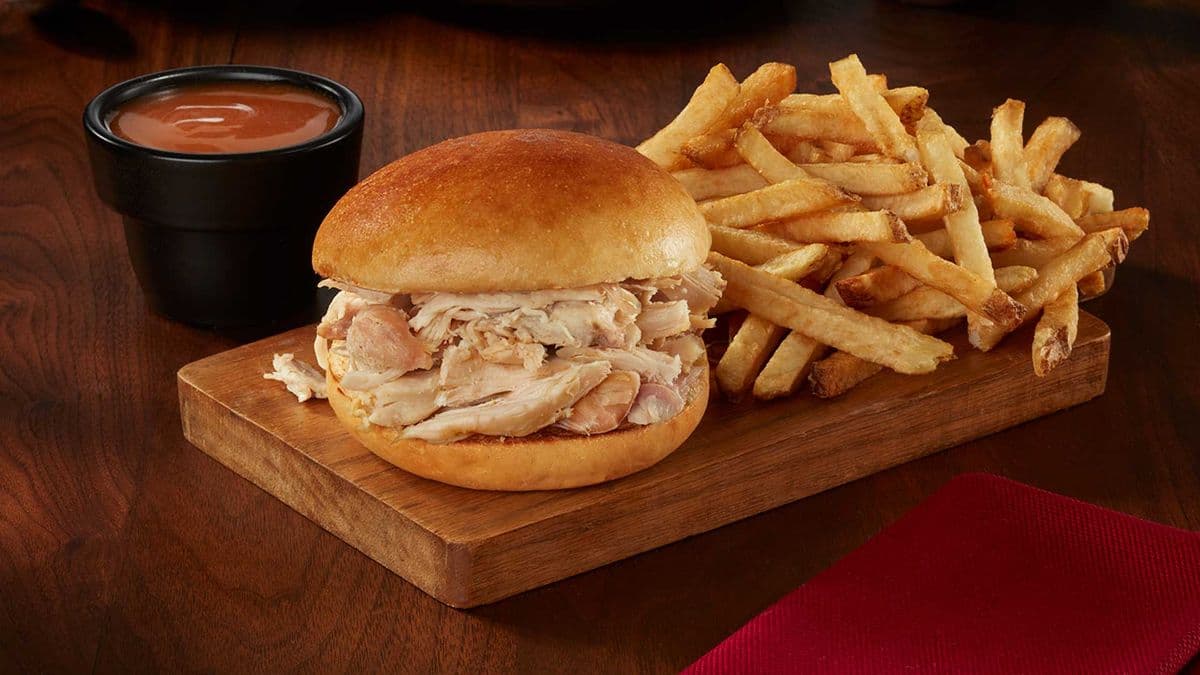 Rotisserie Chicken on a Bun