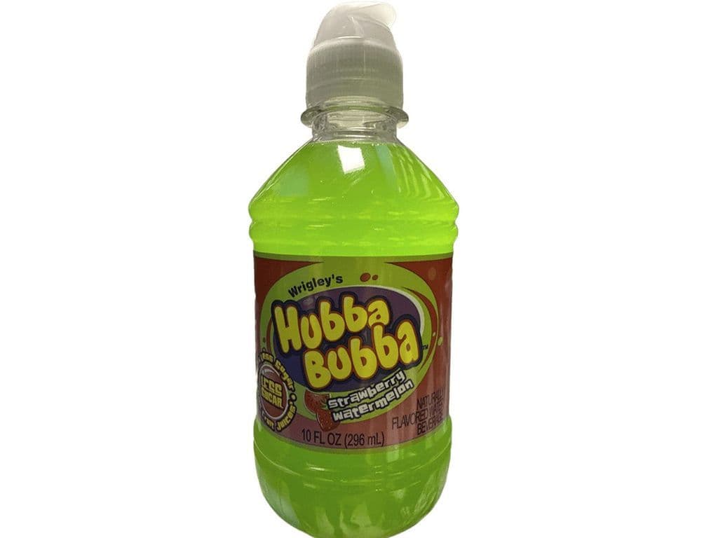 Hubba Bubba Drink Strawberry Watermelon 296ml Non-Carbonated Beverage