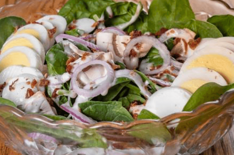 Large Spinach Salad