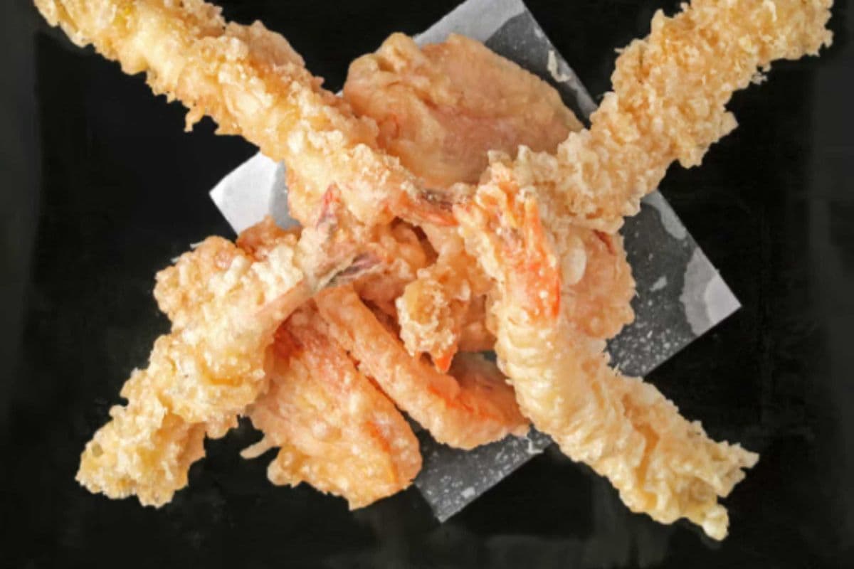 Yam and Prawn Tempura (8 pcs)