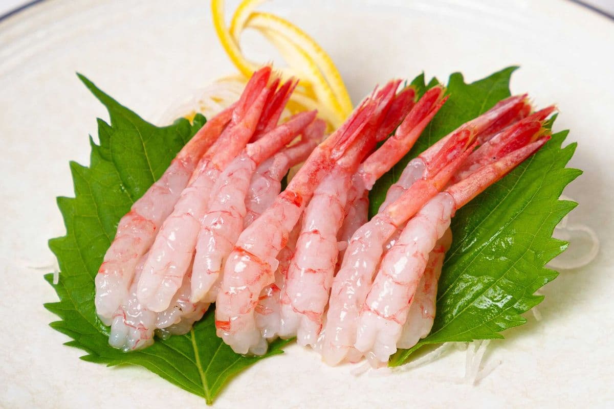 Sweet Shrimp (Amaebi) Sashimi (15 pcs)