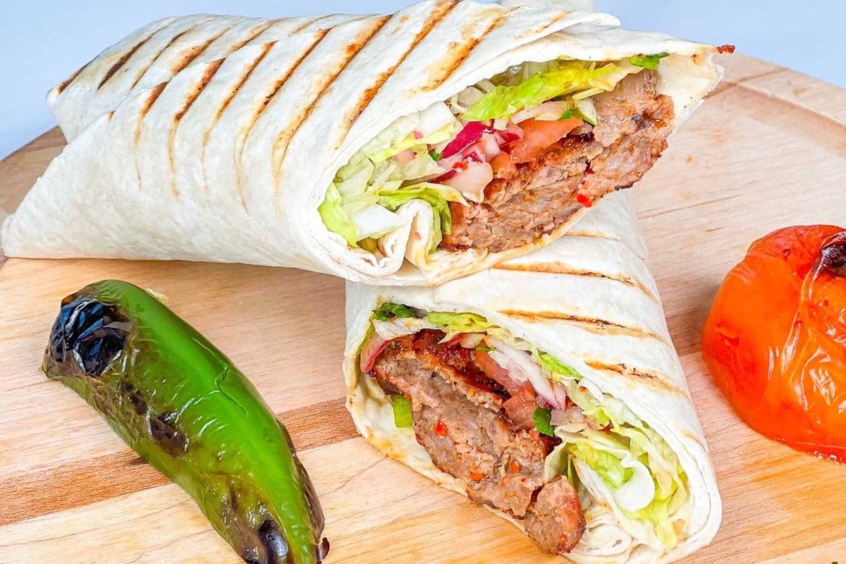 Adana Kabab Wrap