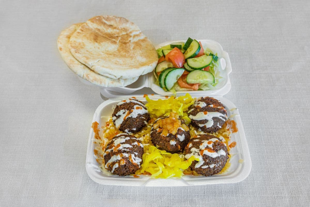 Falafel Rice Combo