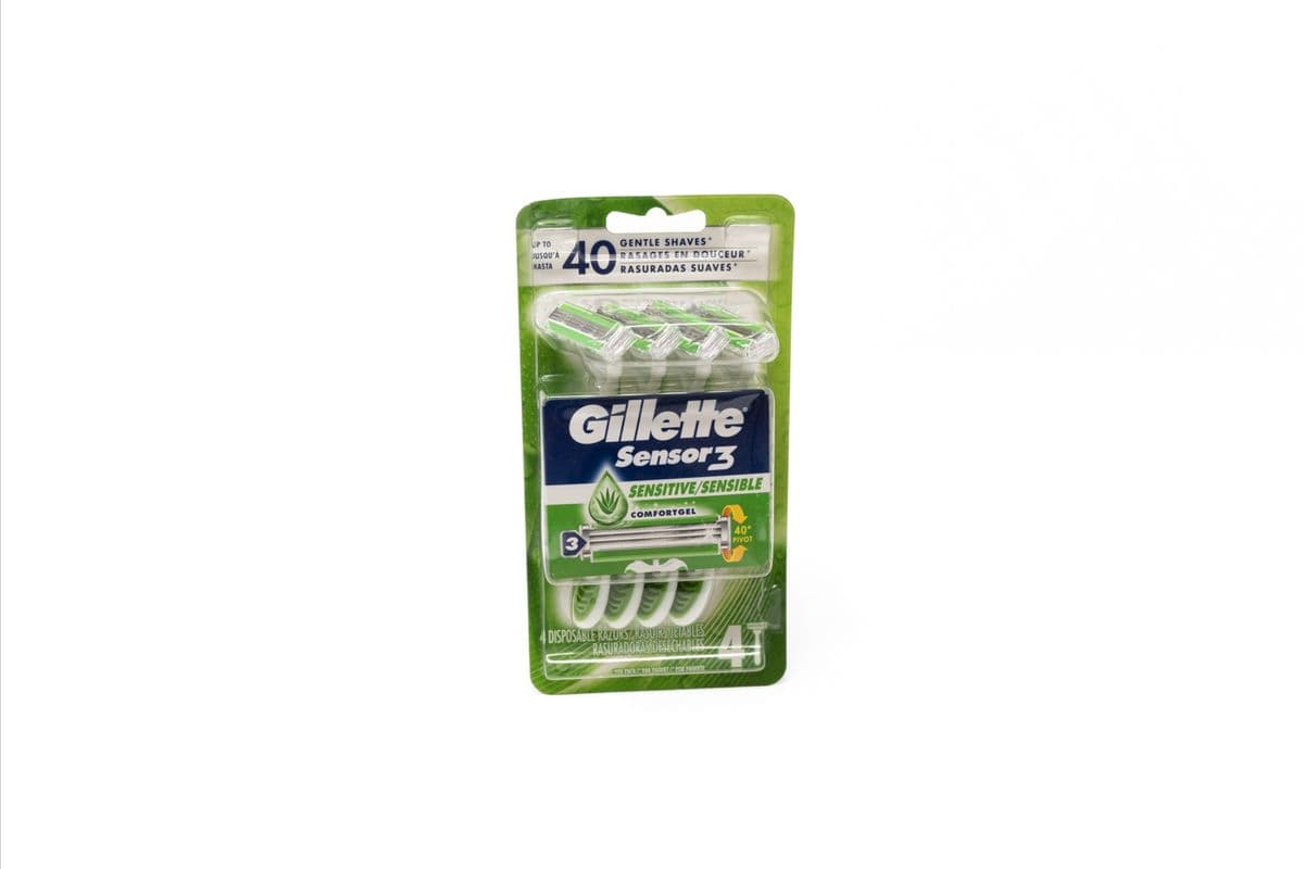 Gillette Mach3 Men’s Disposable Razor (3 Count)