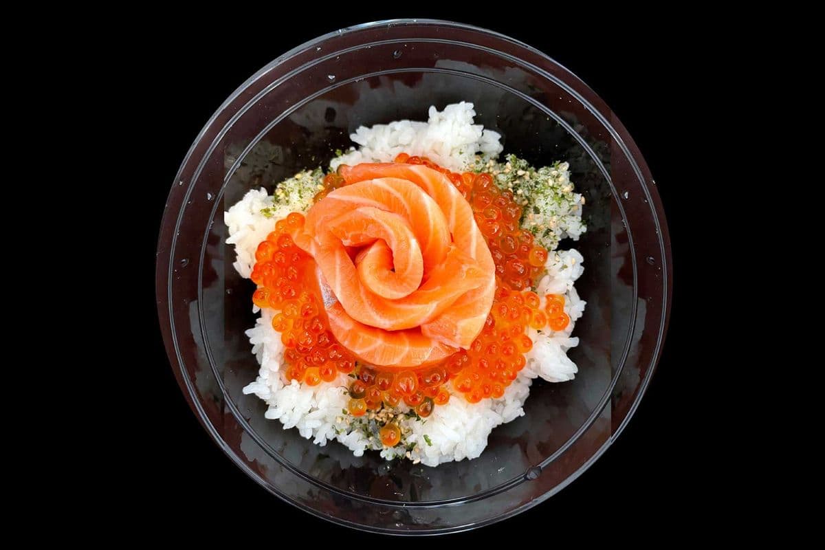 Salmon Ikura Don