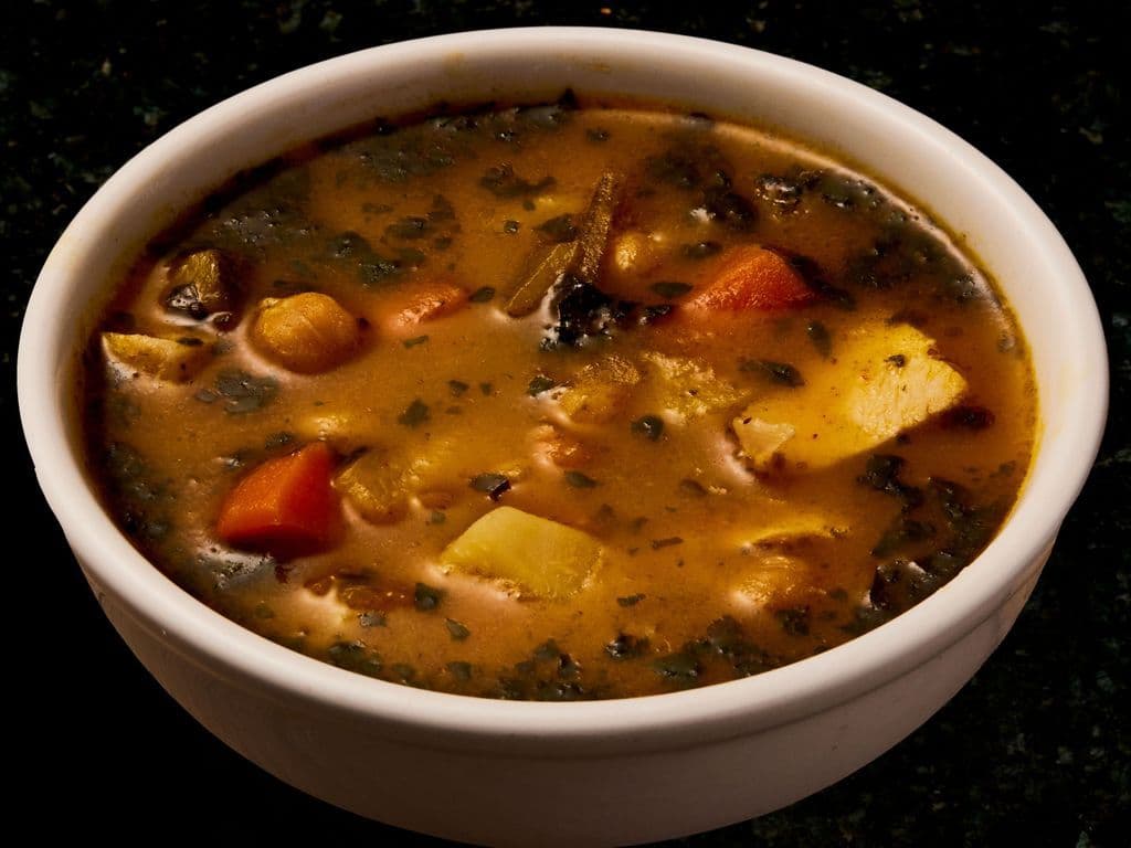 Herb Roasted Chicken and Vegetable Soup