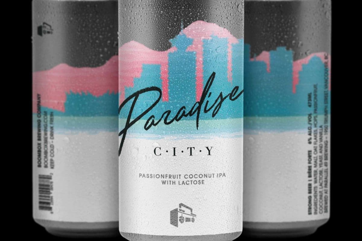 Boombox - Paradise City (4 Pack) (4 x 473ml cans)
