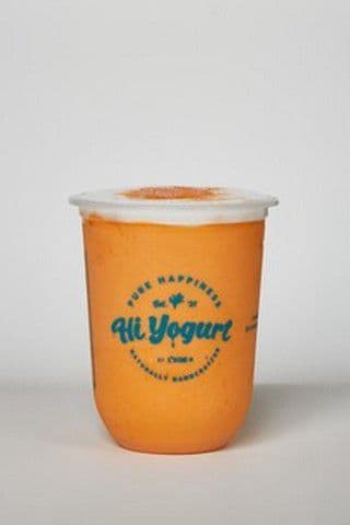 Thai Yogurt Shake w/ Cheese Foam