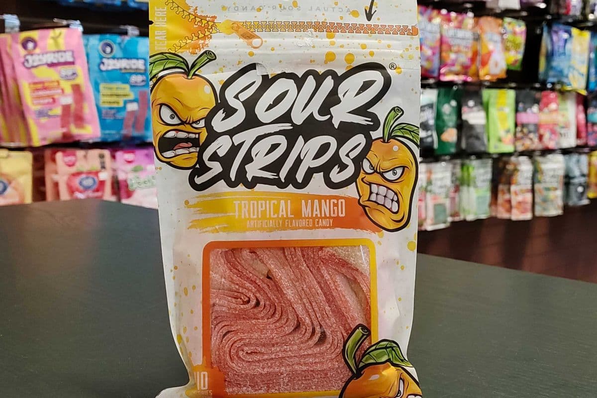 Sour Strips Tropical Mango 96g (96g)