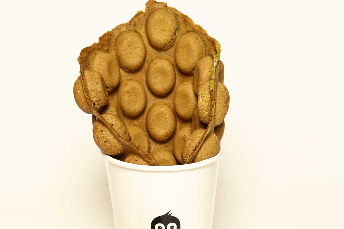 Matcha Egg Waffle