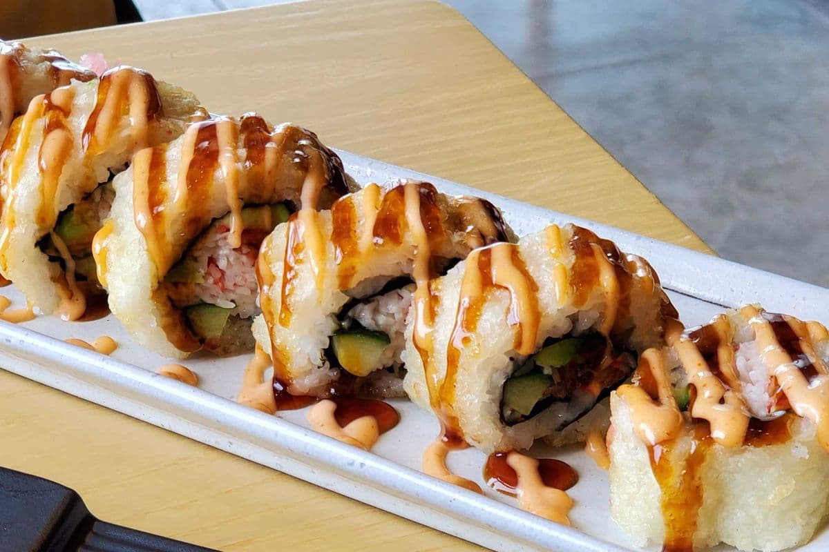 502 Fried California Roll