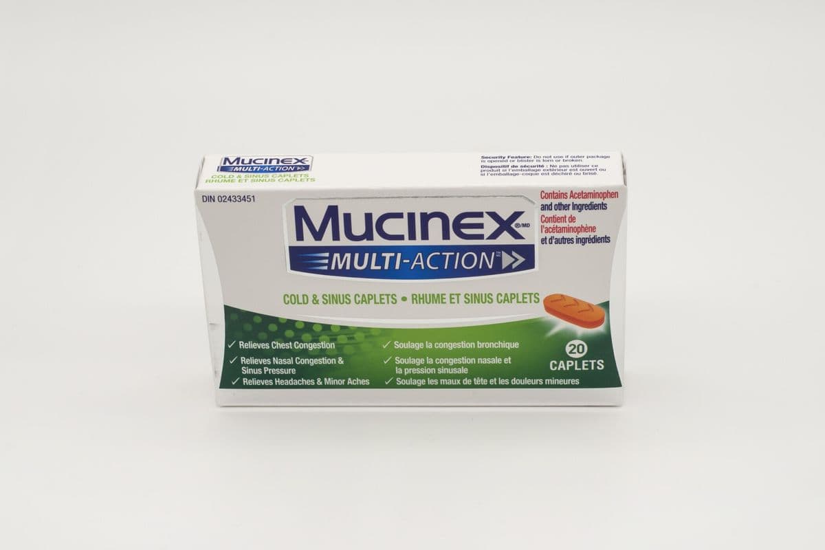 Mucinex Cold and Sinus (20 Tablets)