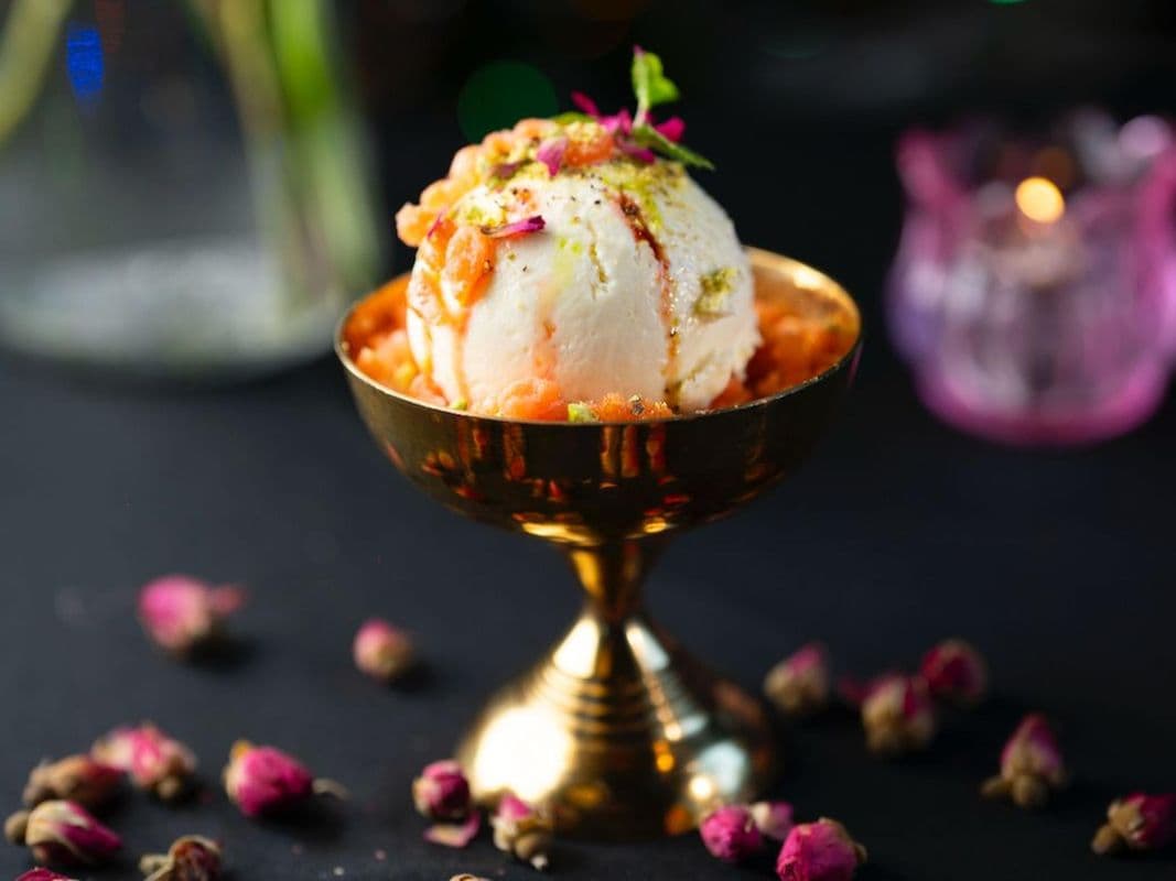 Motichoor Ladoo Cheesecake