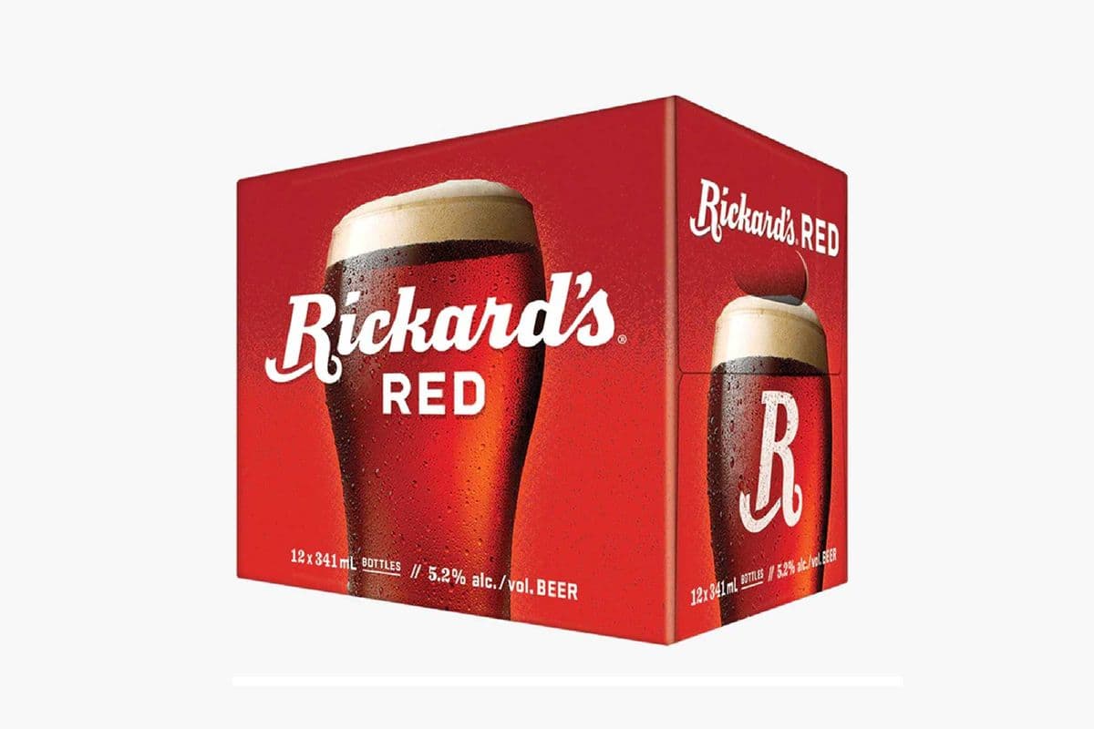 927236. RICKARD'S RED (12 x 341ML (BOTTLES))