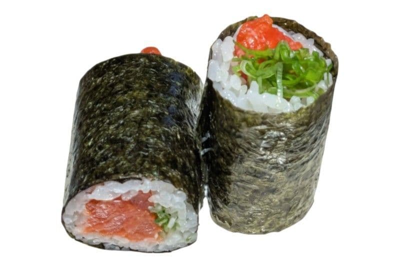 Negi Sockeye Handroll