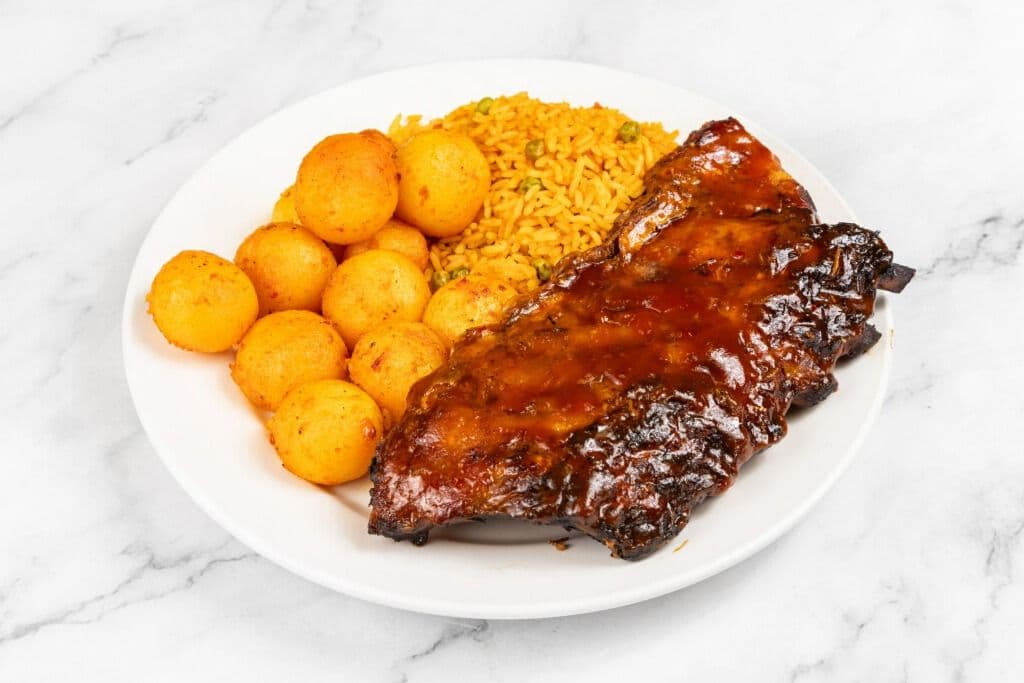 Half Rack Rib Dinner