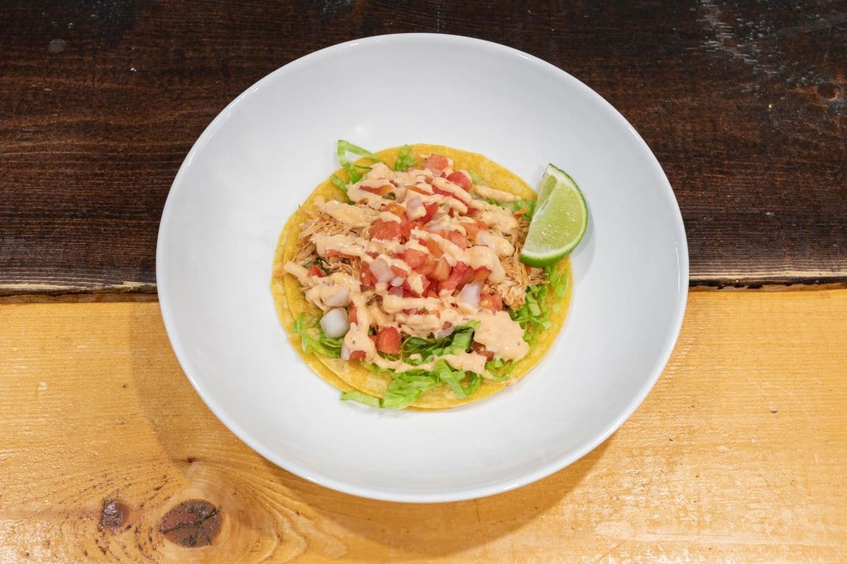 Chicken Tinga Tacos (3 pcs)