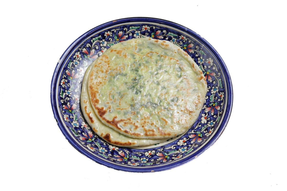 Mador Samsa with Cheese and Greens (2 Pcs)